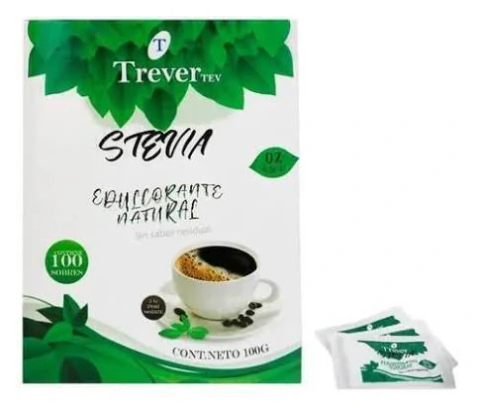 STEVIA TREVER X 100 SOBRES