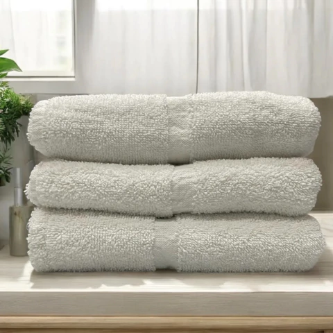 Pack x 10 Toalla Mano Segunda Blanca 100% algodón 500 g/m² - comprar online