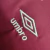 Camisa West Ham I 23/24 - Torcedor Umbro Masculina - Vinho com detalhes em azul e branco - loja online