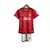 Kit Infantil Manchester United Home 23/24 - Adidas - Vermelho - comprar online