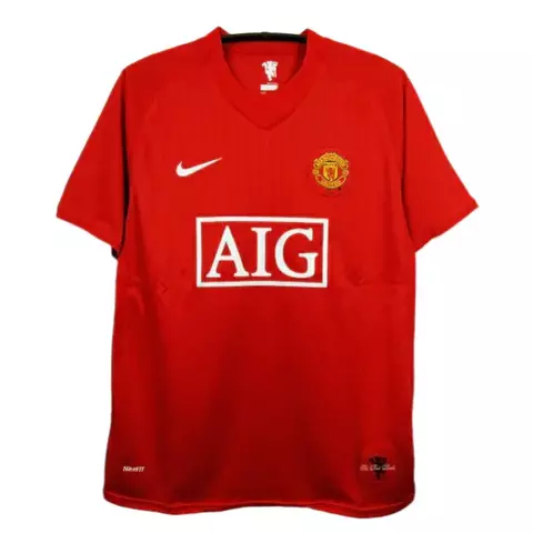 Camisa Manchester United Retrô 2007/2008 Vermelha - Nike - comprar online