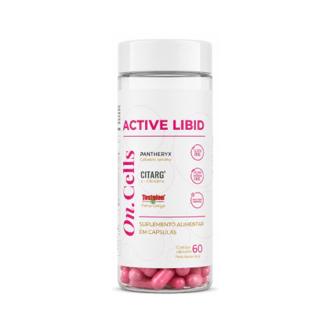Active Libid On.Cells | Feno Grego + Colostro Bovino + Citarg | 60 Cápsulas