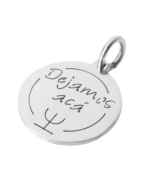 Psicología....dejamos acá - Cadena y dije Acero quirúrgico - (copia) - comprar online