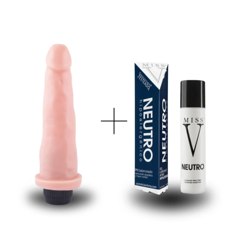 Combo Primer Juguete – BRAZILIAN VARA BASIC + Lubricante Neutro
