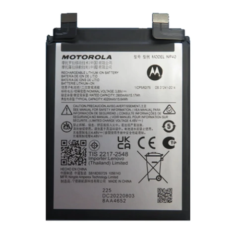 Bateria Moto Edge 30 Neo (Np40)