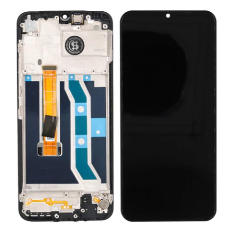 Frontal Tela Display LCD Realme C21Y - C25Y Com Aro