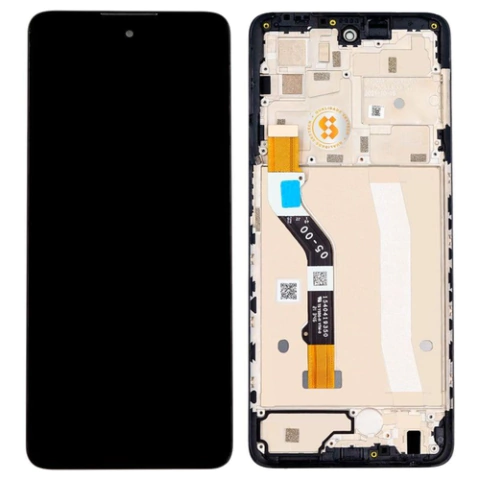 Frontal Tela Display LCD Moto G51 Com Aro