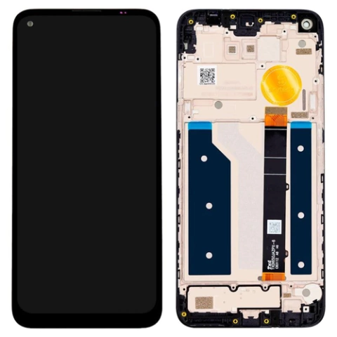 Frontal Tela Display LCD LG K61 Com Aro