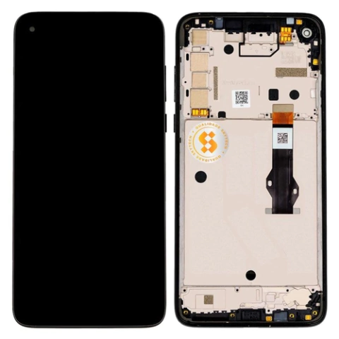 Frontal Tela Display LCD Moto G8 Power Com Aro