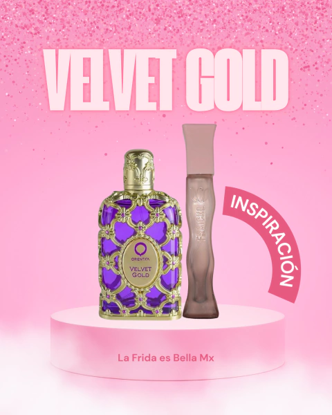 Inspirado en Velvet Gold de Orientica