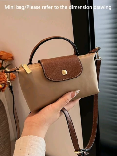 Bolso Elegante y Minimalista/Dupe de Longchamp - LaFridaesBellaMx