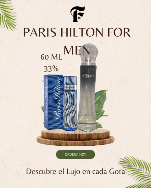 Inspirado en Paris Hilton For Men