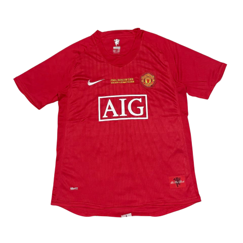 Camisa Manchester United I 07/08 - Personalizada Cristiano Ronaldo - Torcedor masculina - Vermelha - Retrô - comprar online