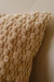 FUNDA DE ALMOHADÓN KOMAL BEIGE 45x45 - comprar online