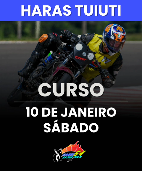 Curso de Pilotagem Speed64 | HARAS TUIUTI 10 DE JANEIRO (Sábado) - comprar online