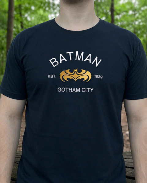 Remera Bordada "Batman" - DC