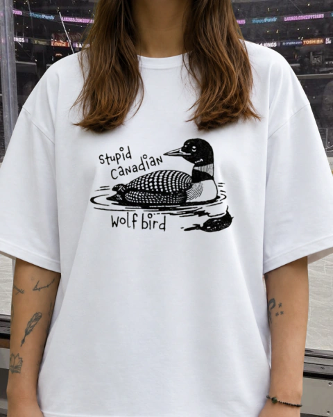 Remera Bordada "Stupid Canadian" Heated Rivalry