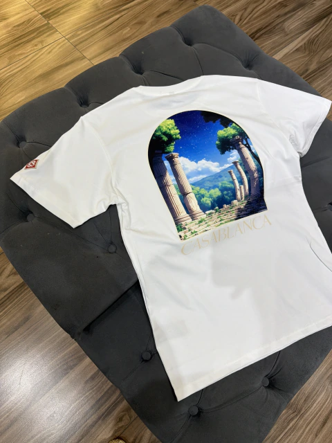 T Shirt Casa Blanca Branca