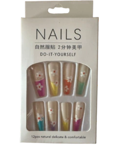 UÑAS DE ARREGLO DECORADAS REF:R730 - comprar en línea