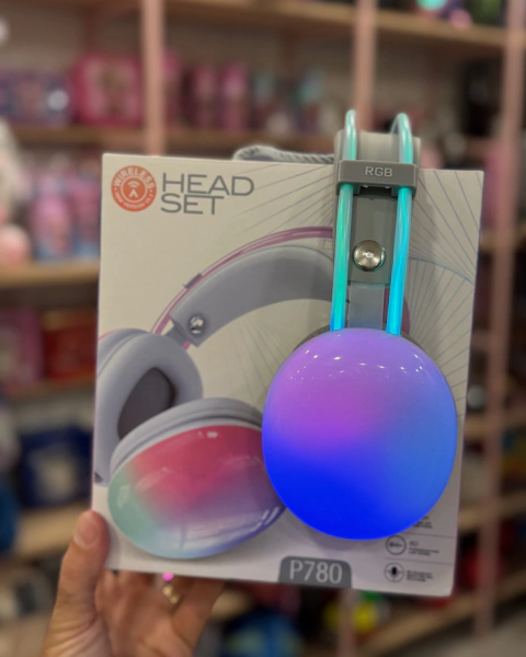 AURICULARES VINCHA BLUETOOTH LUCES LED RGB