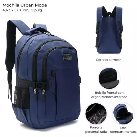 40773 - Mochila Urban Mode - comprar online