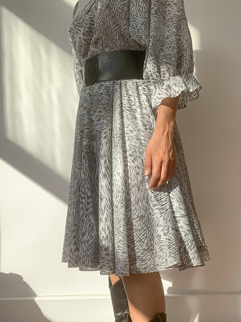 VESTIDO ANIMAL PRINT