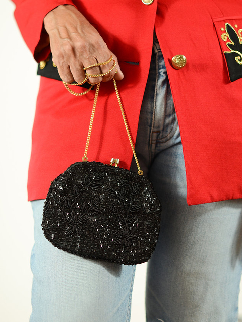 BOLSA BORDADA FLORES - comprar online