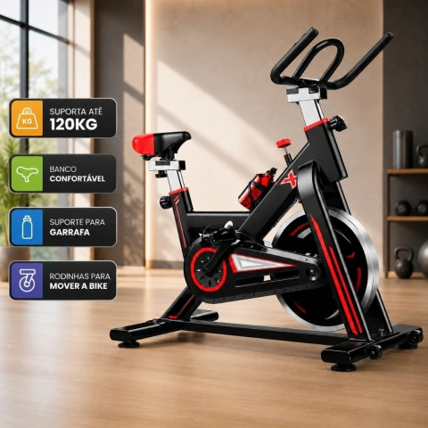Bicicleta Egométrica Spinning Fitness Cardio SprintX Deend