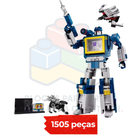 Transformers Soundwave Decepticon | 1505 peças - comprar online