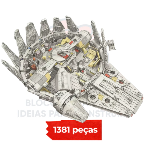 Millennium Falcon | 1381 Peças - comprar online
