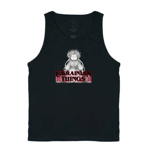 Camiseta Regata Étnica Motanka "Ukrainian Things"