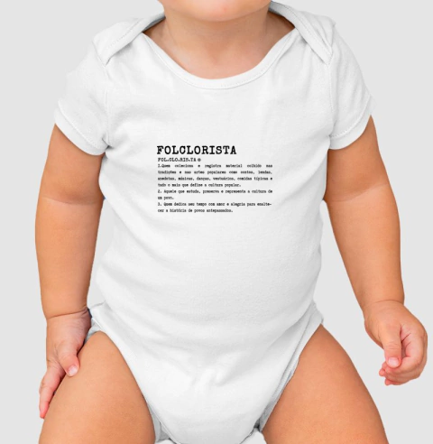 Macacão Infantil Temático Folclorista
