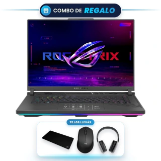 Notebook Gamer Asus ROG Strix G17 AMD Ryzen 9 7945HX 32GB 1TB SSD 17.3" 2.5K 240Hz RTX 4080 12GB
