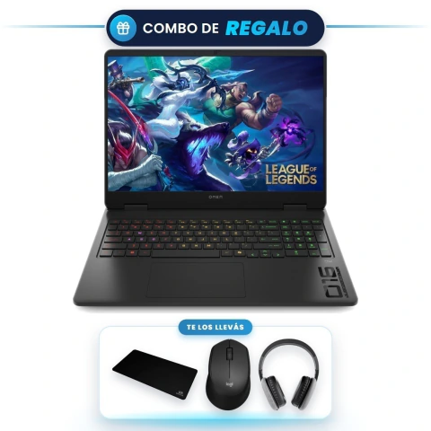 Notebook Gamer HP Omen 16 Intel Core i7-14650HX 32GB 1TB SSD 16" WUXGA 165Hz RTX 5060 8GB Shadow Black