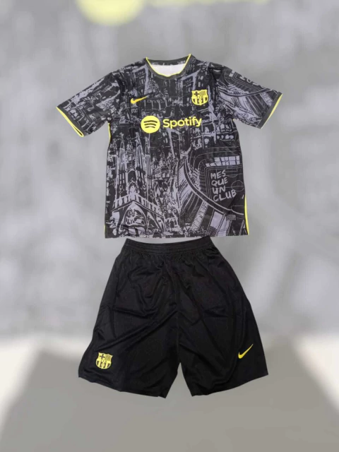 SET LIQUIDACION BARCELONA NEGRO AMARILLO 79 - comprar en línea