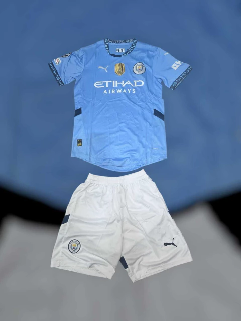 SET PREMIUM O DE ALTA DEMANDA MANCHESTER CITY HOME CUELLO MARINO - comprar en línea