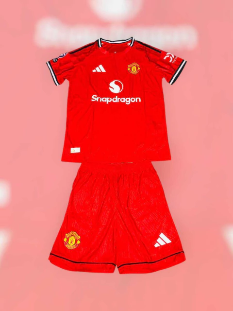 SET PREMIUM MANCHESTER U ROJO SHORT ROJO - comprar en línea