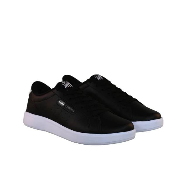 Sapatênis Olympikus Preto e Branco Gold - Sapataria Nova