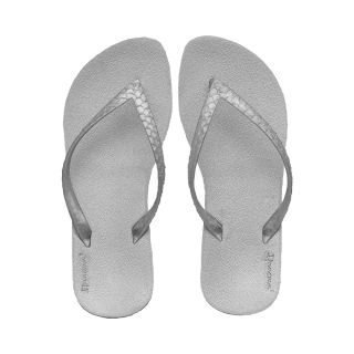 Chinelo de Dedo Cinza Tira Texturizada | Ipanema