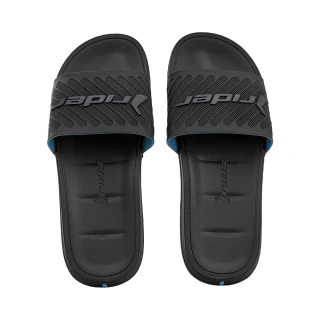 Slide Preto e Azul Logo em Relevo | Rider