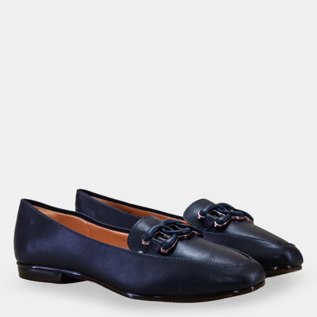 Mocassim Corrente Frontal Marinho na internet