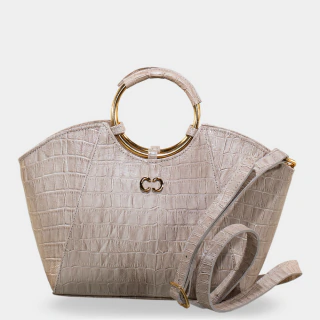 Bolsa Tote Alça Circular Vanilla