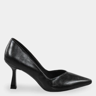 Scarpin Preto Salto Fino
