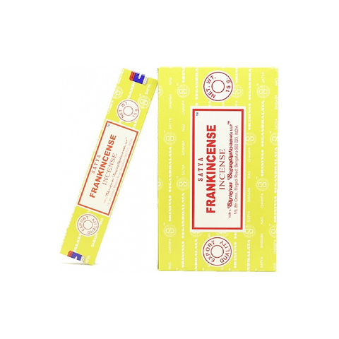 Caja Completa Sahumerios Satya Nag Champa Aroma Frankincense