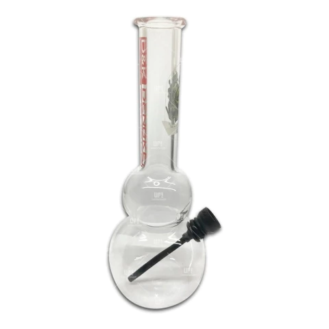 Bong D&k Pipa De Agua Vidrio Base Redonda 12cm