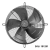 Motor Ventilador Axial 450mm 220v Exaustor Ywf4e450s