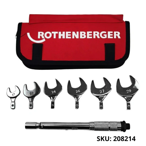 Torquímetro Chave Dinamométrica 17 A 29mm Rothenberger