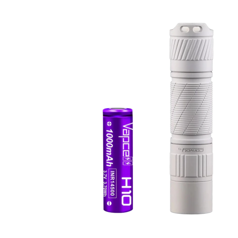 Lanterna Convoy T3 MAO Led 519A 5700k + Bateria - comprar online