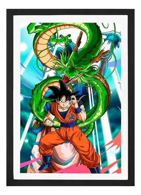 Cuadro Sword Art Online 4K en Papel Fotográfico con Marco de Madera y Vidrio Desmontable