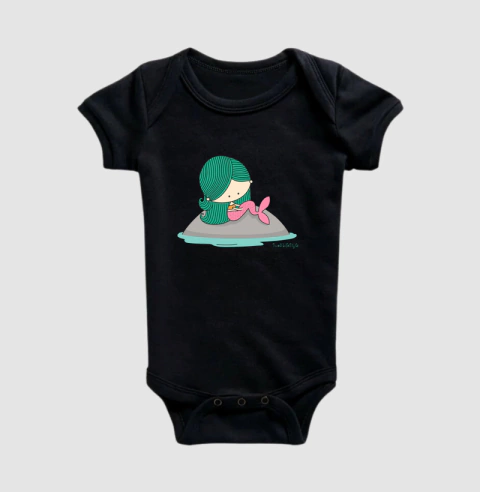 Body Infantil Hipoalergênico Calda de Sereinha - Swell LifeStyle